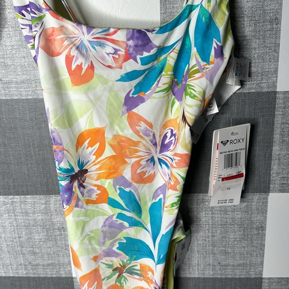 Roxy Retro One Piece Swimsuit Reversible - Picture 4 of 7